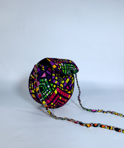 EMMANUELLA CROSSBODY ANKARA BAG
