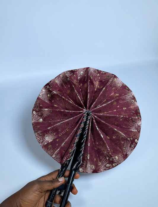 DAMASK HAND FAN - Medley, 1