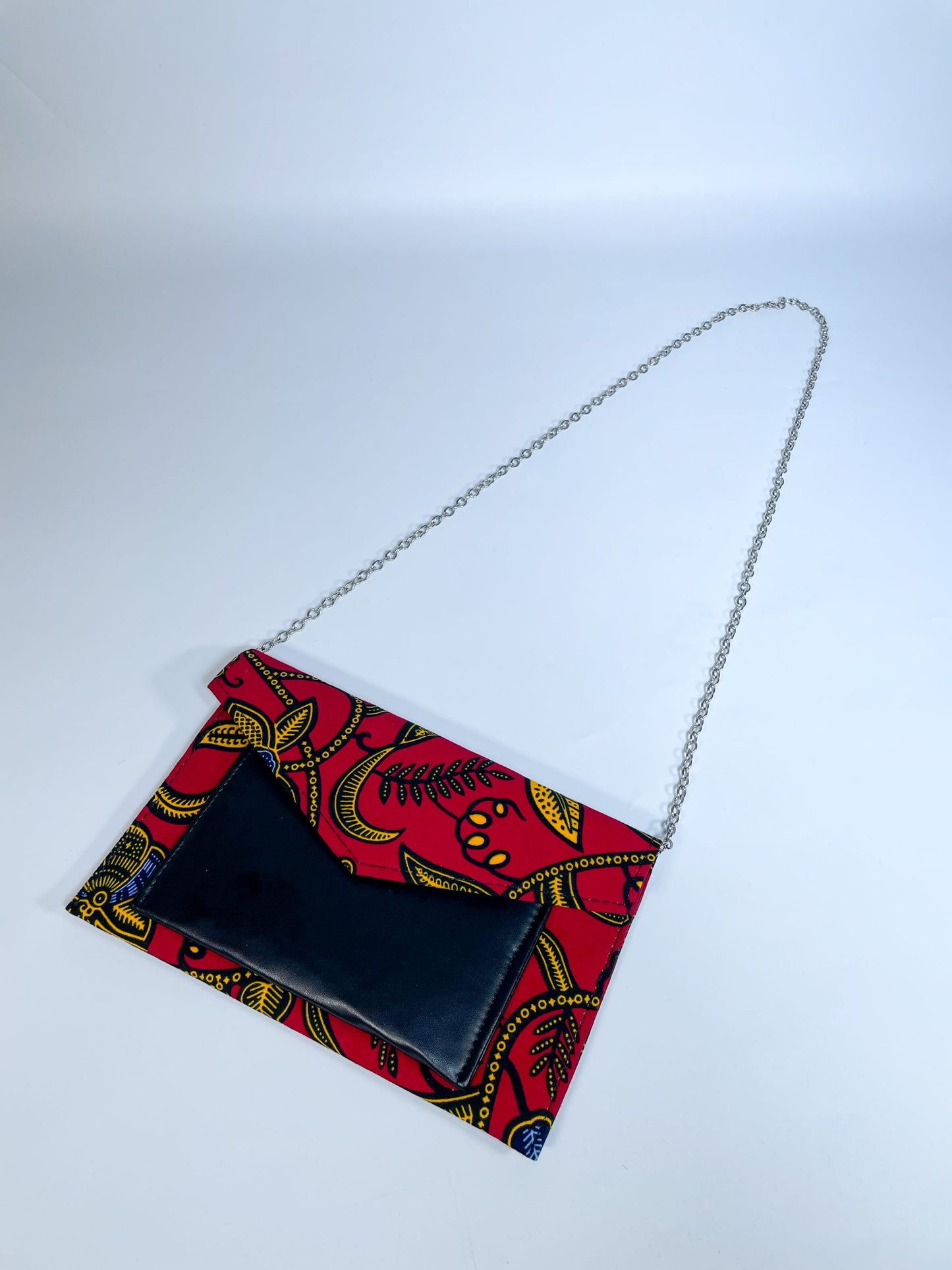 ONAOPE ANKARA PURSE WITH LEATHER